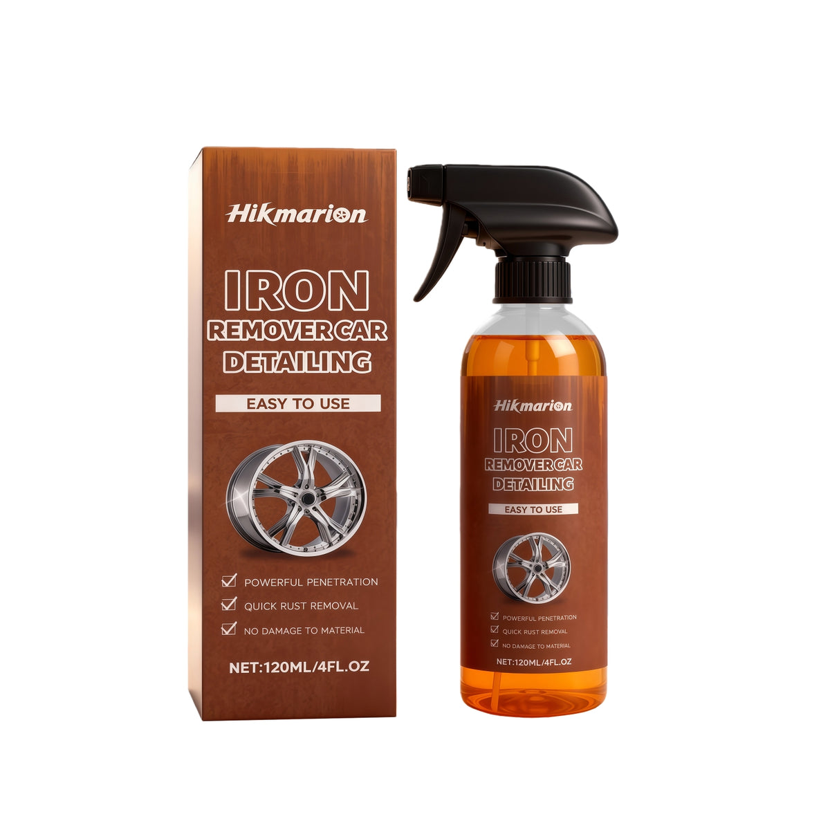 Iron fallout remover for wheels and paint, 120ml