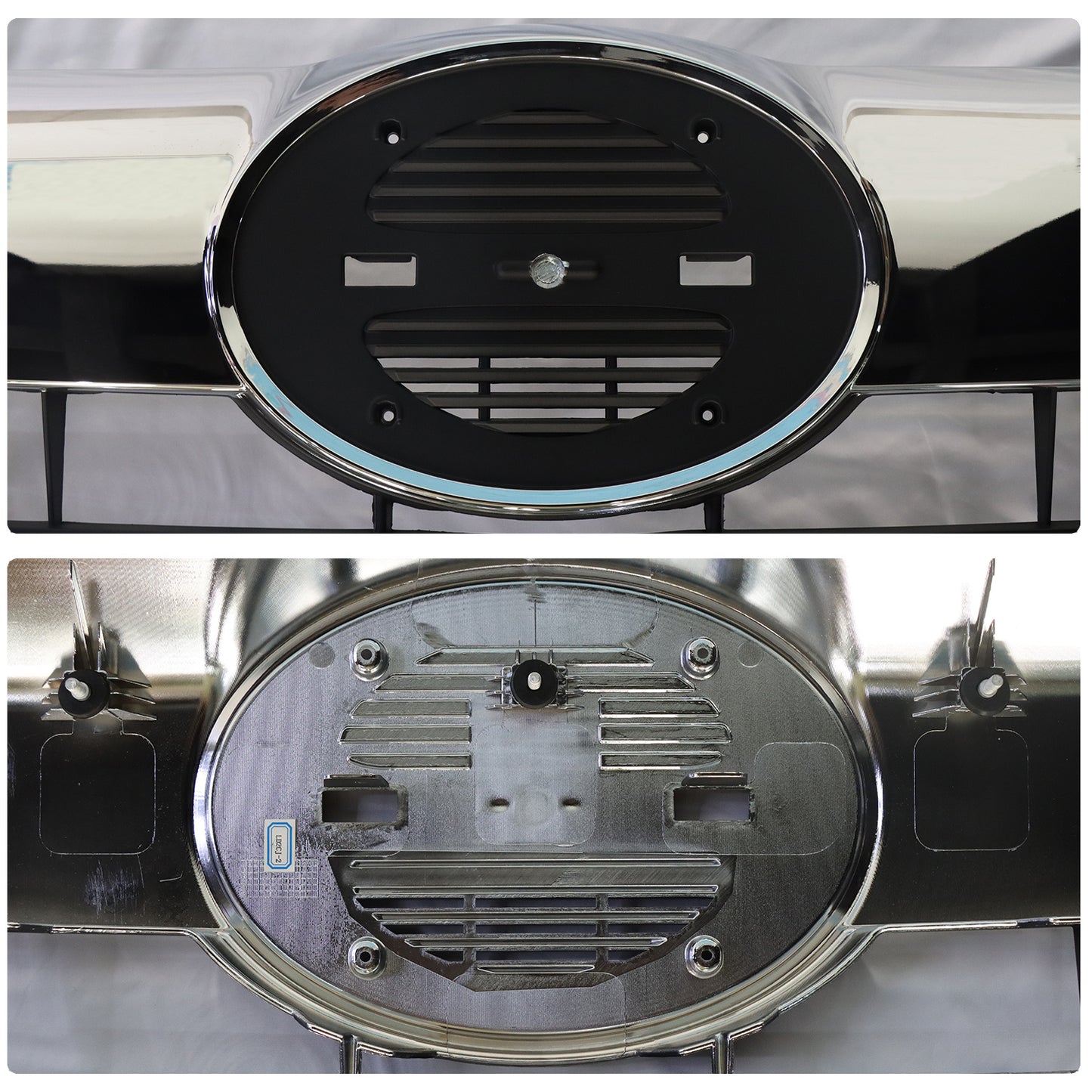 Compatible With 2011-2016 Hino 268 Chrome Horizontal Billet Grille 1Pcs