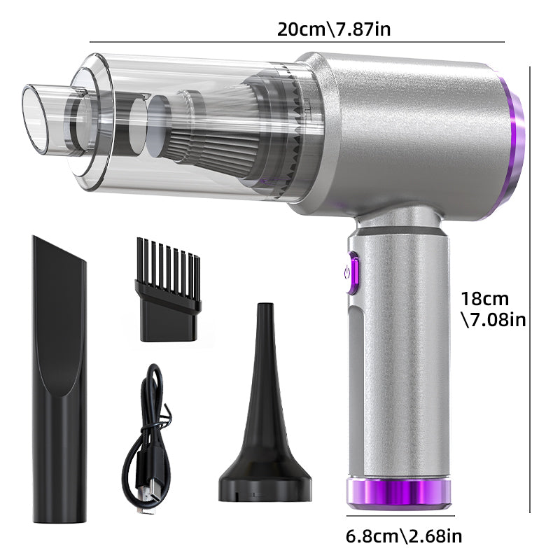 Cordless car vacuum cleaner, 3000Pa suction - image 13