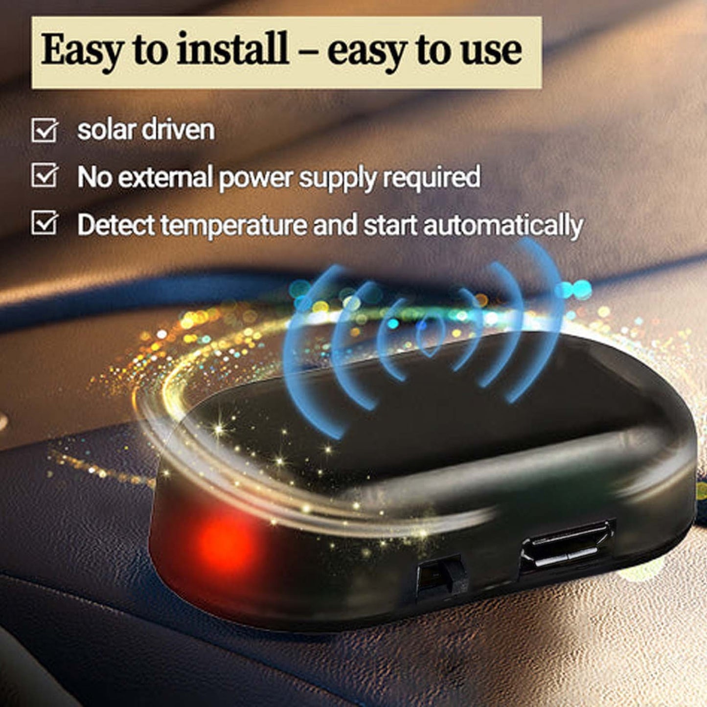 Portable Mini Ice Scraper For Quick De-icing And Snow Melting Of Car Windows. After-sales Service Not Included.