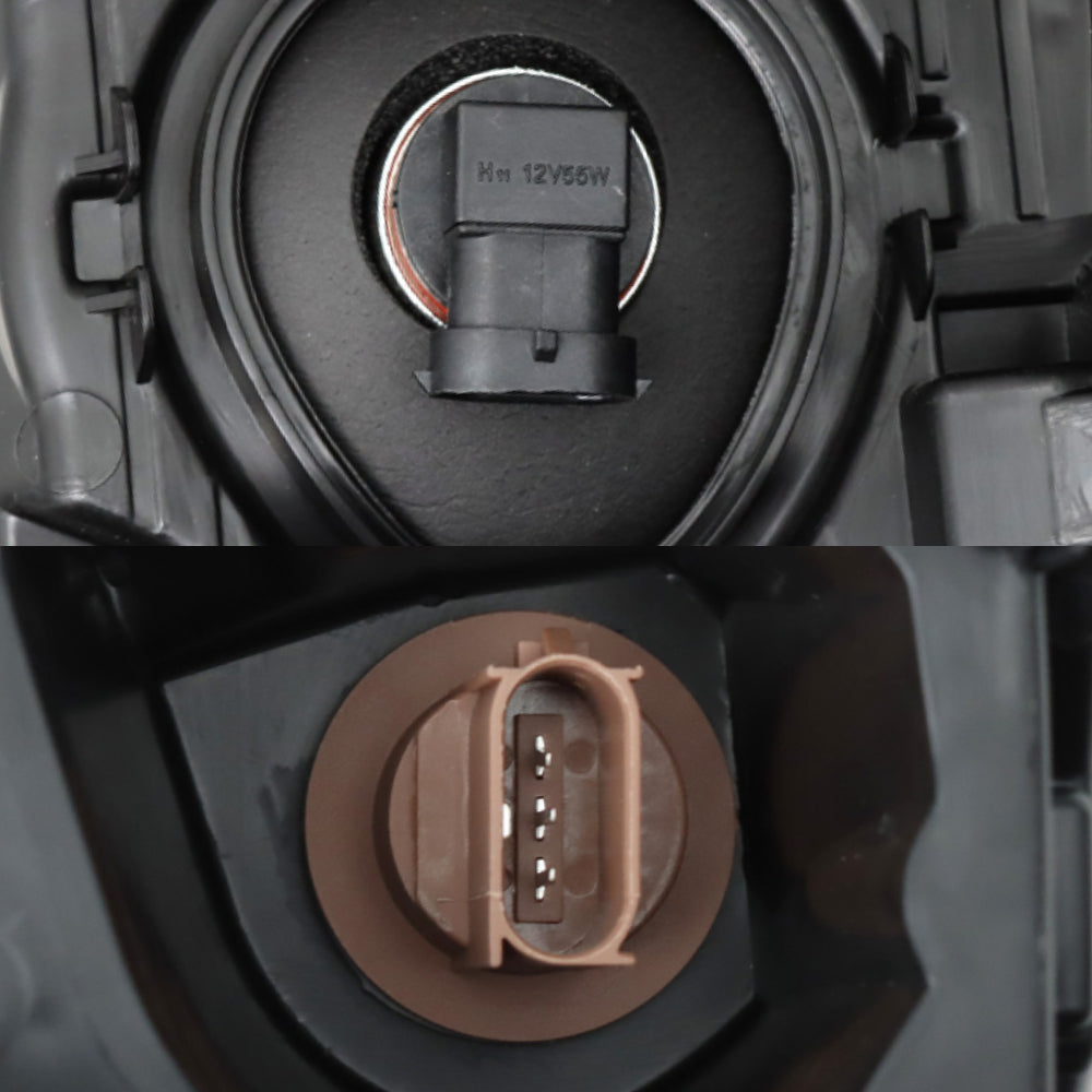 Black Headlight Assembly Suitable For 2018 Freightliner Cascadia Passenger Side