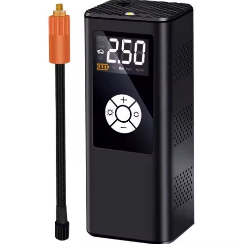 Wireless Car Inflatable High-power Portable Intelligent Digital Display Inflatable Treasure Multi-function Wireless Charging