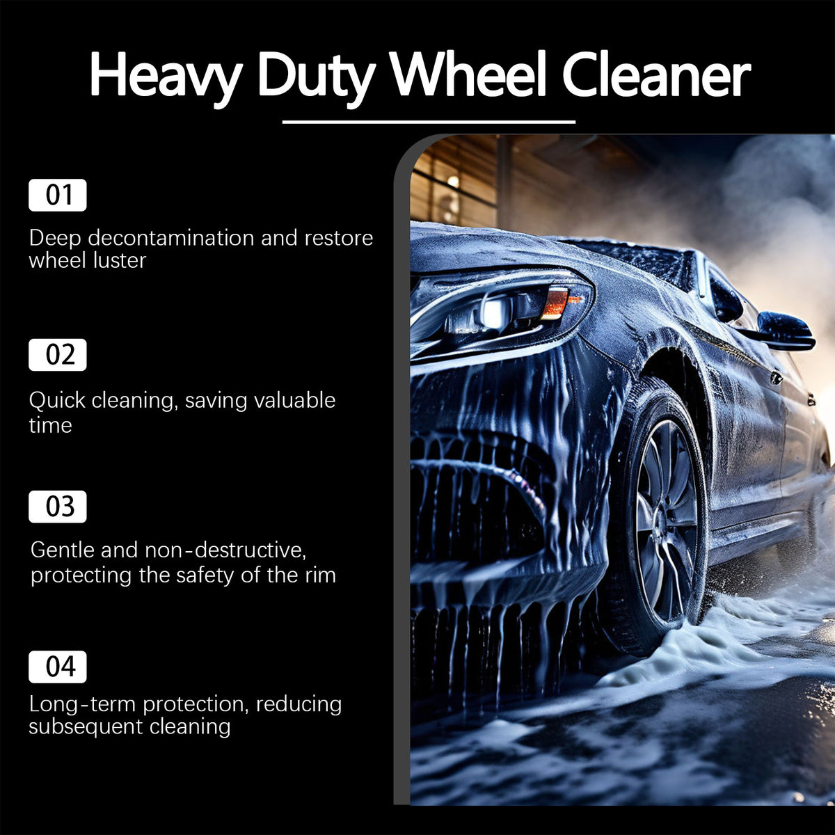 Heavy-duty wheel cleaner spray - image 5
