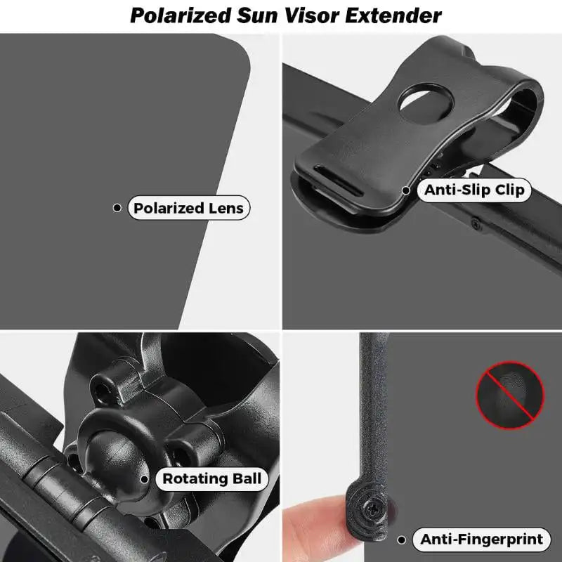 Car Sun Visor Extension | Extending sun visors for cars