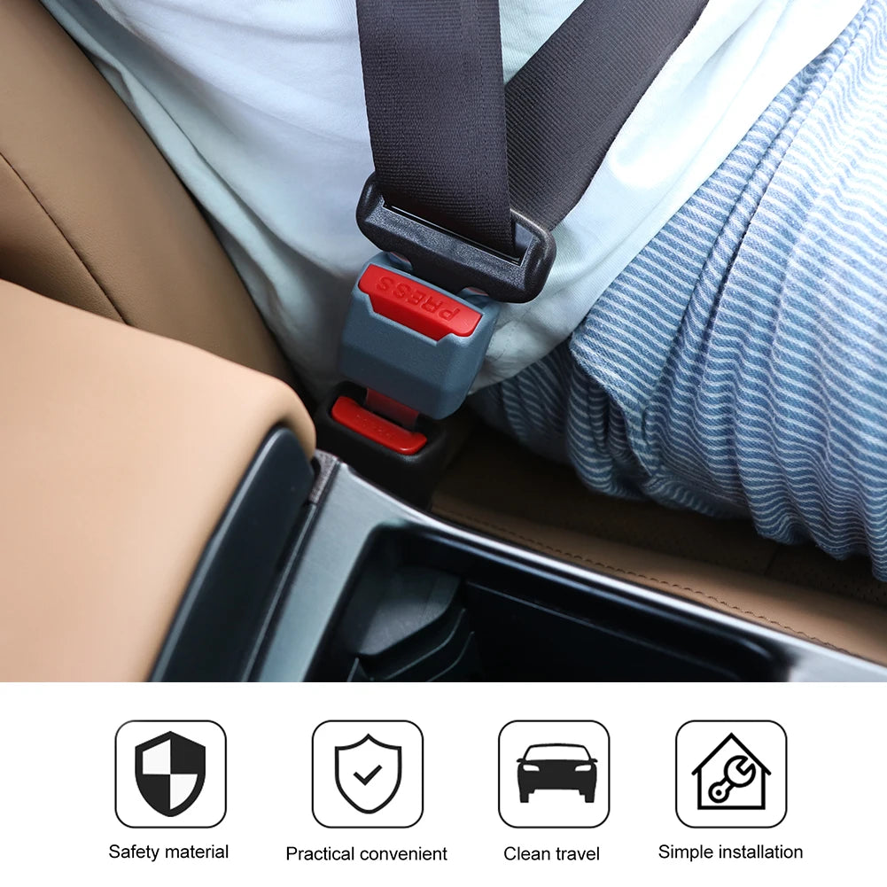Car Seat Belt Clip | Universal black seat belt extender