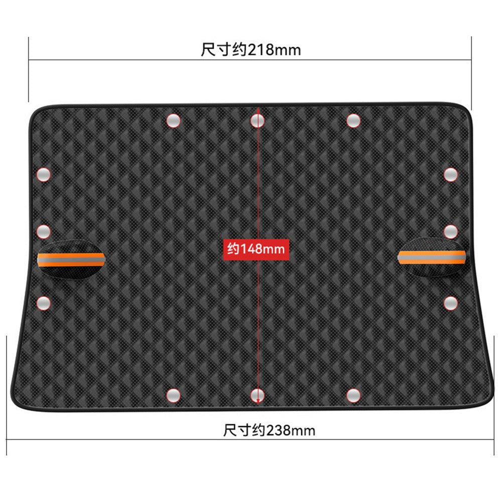 12 Magnetic Car Windscreen Windshield Frost Ice Snow Cover Window Mirror Protector With Hook