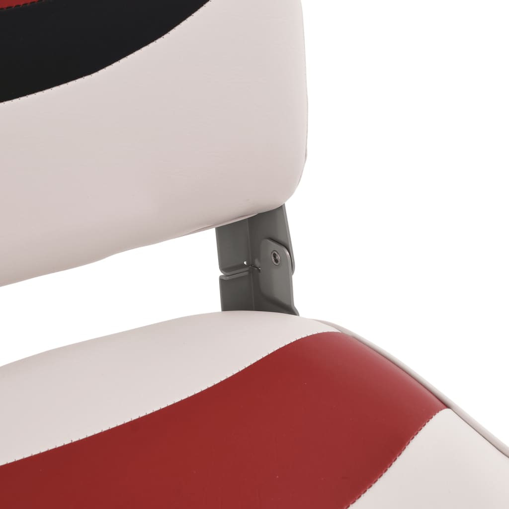 Boat Seat with High Backrest, Foldable, 44x
