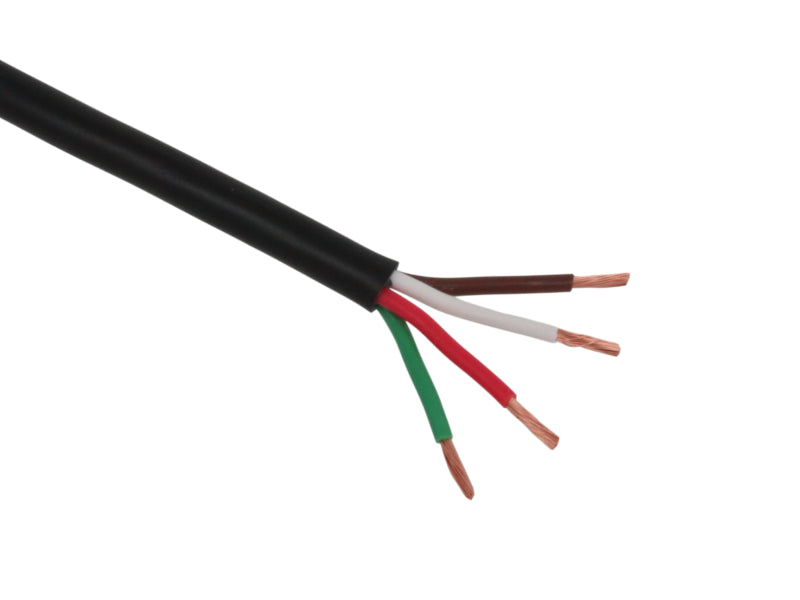 4 Core Cable PVC 5.75 Amp - Sold By The Meter