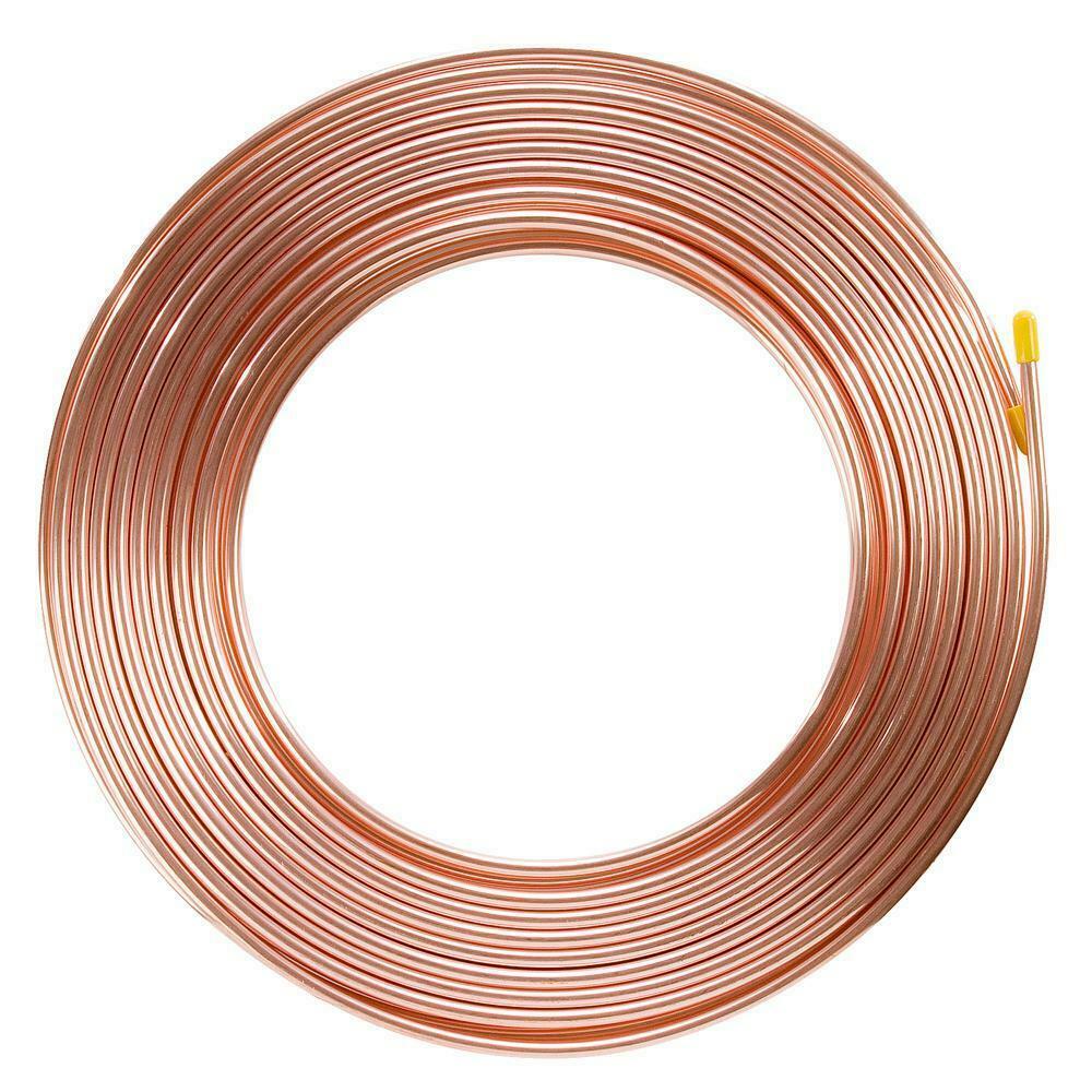 Soft Copper Brake Pipe 6mm x 25ft