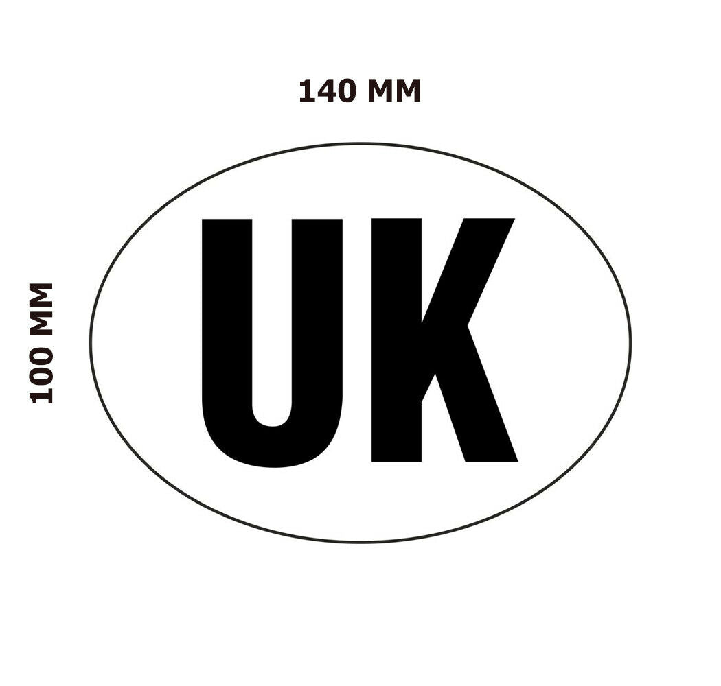 UK Self Adhesive Sticker Medium Size