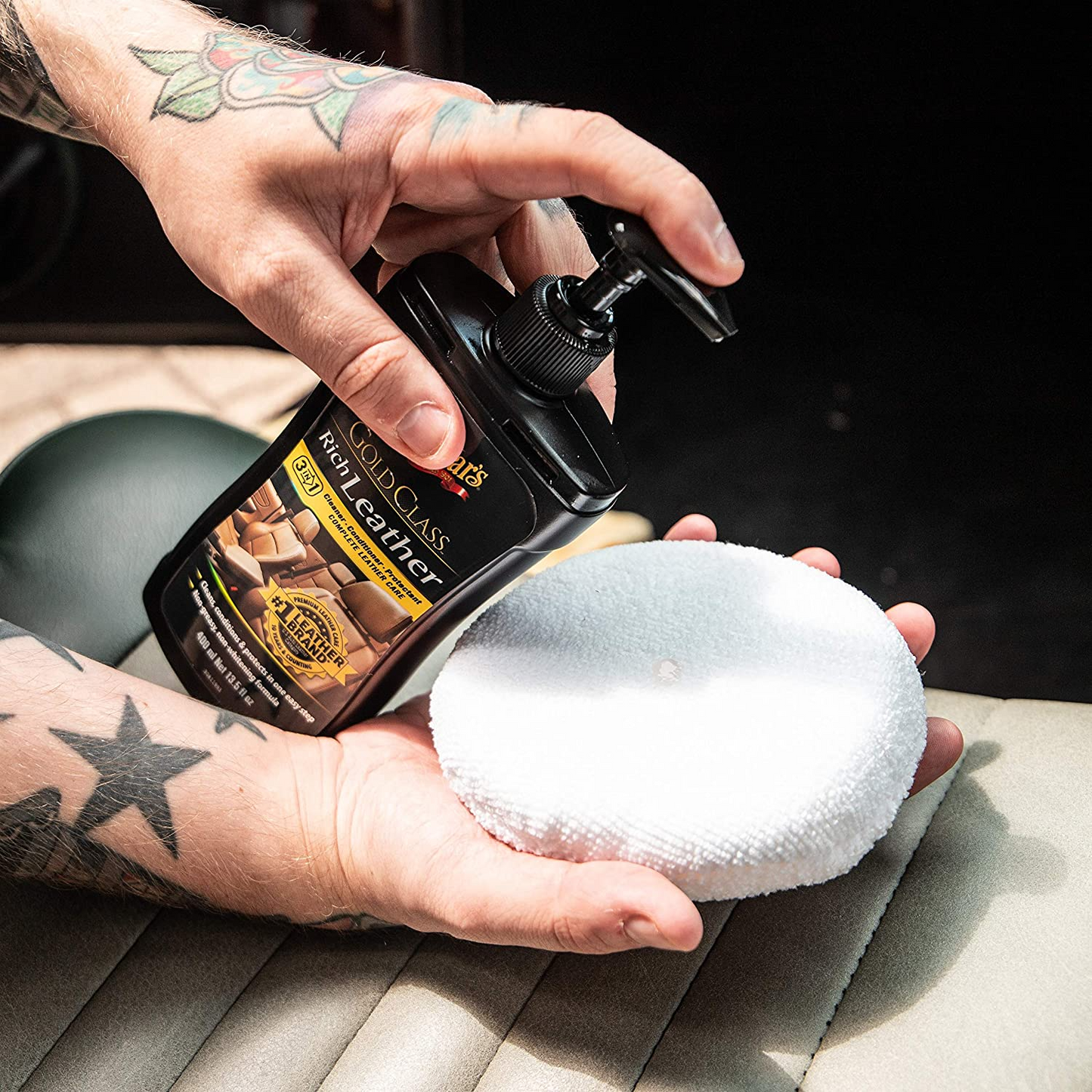 Meguiars Gold Class Rich Leather Cleaner & Conditioner 400ml