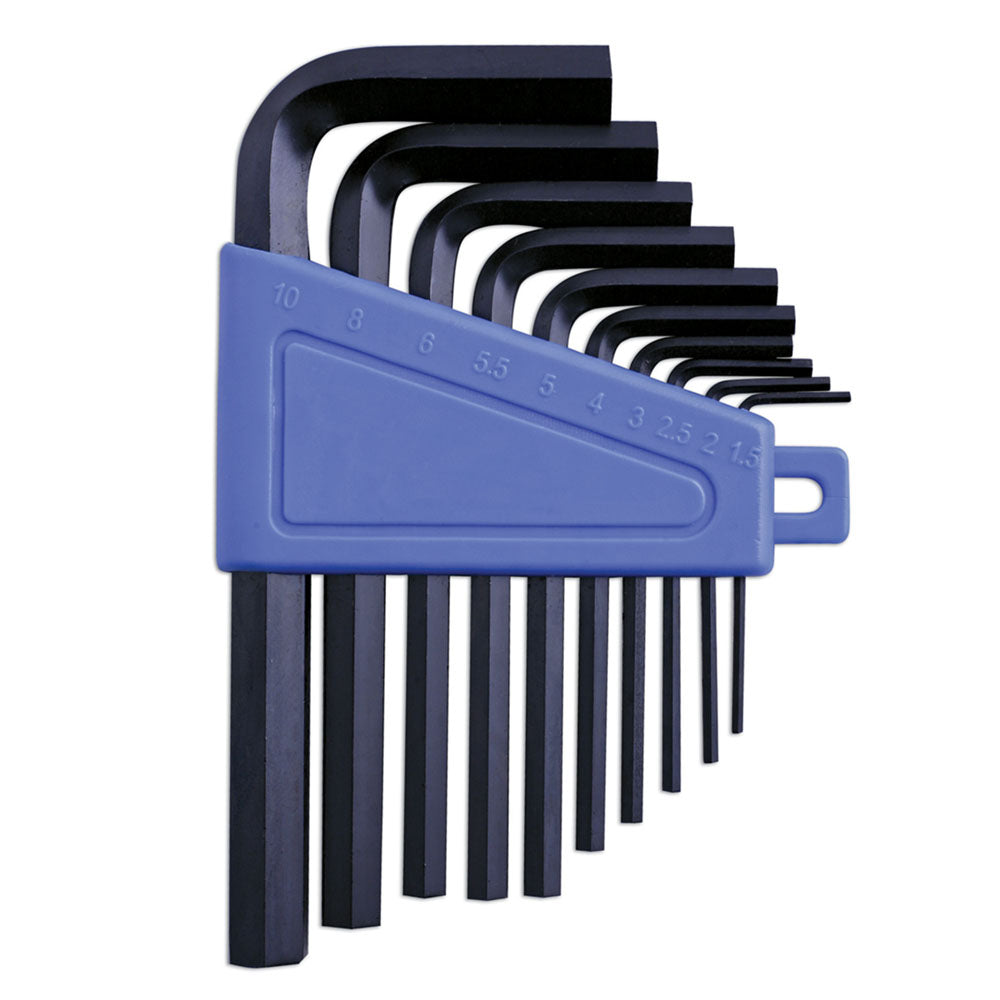 Metric Hex Key Set 10 Pieces Tools