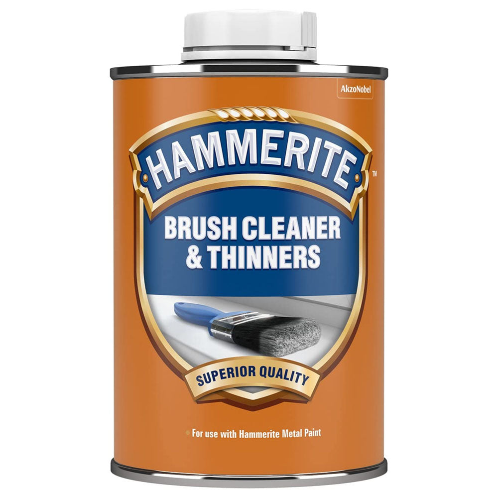 Hammerite Direct to Rust Metal Paint Smooth Gold Quick Drying - 250ml