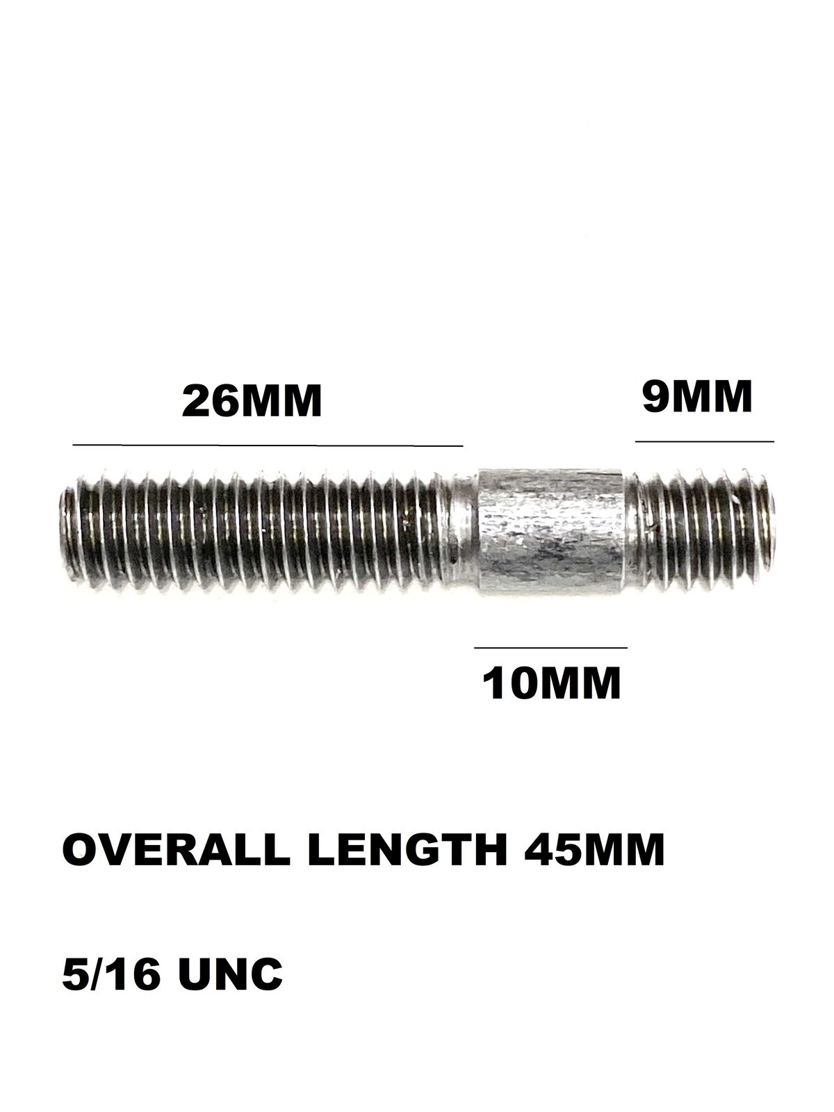 Stud 5/16 UNC x 1-1/16