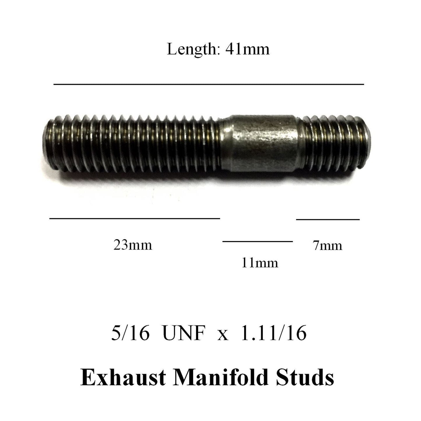 Stud 5/16" UNF x 1-1/16"