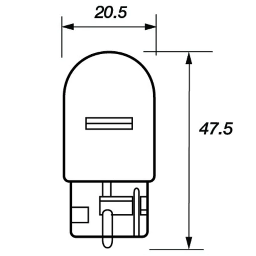 582W 12V 21W Wedge Bulb