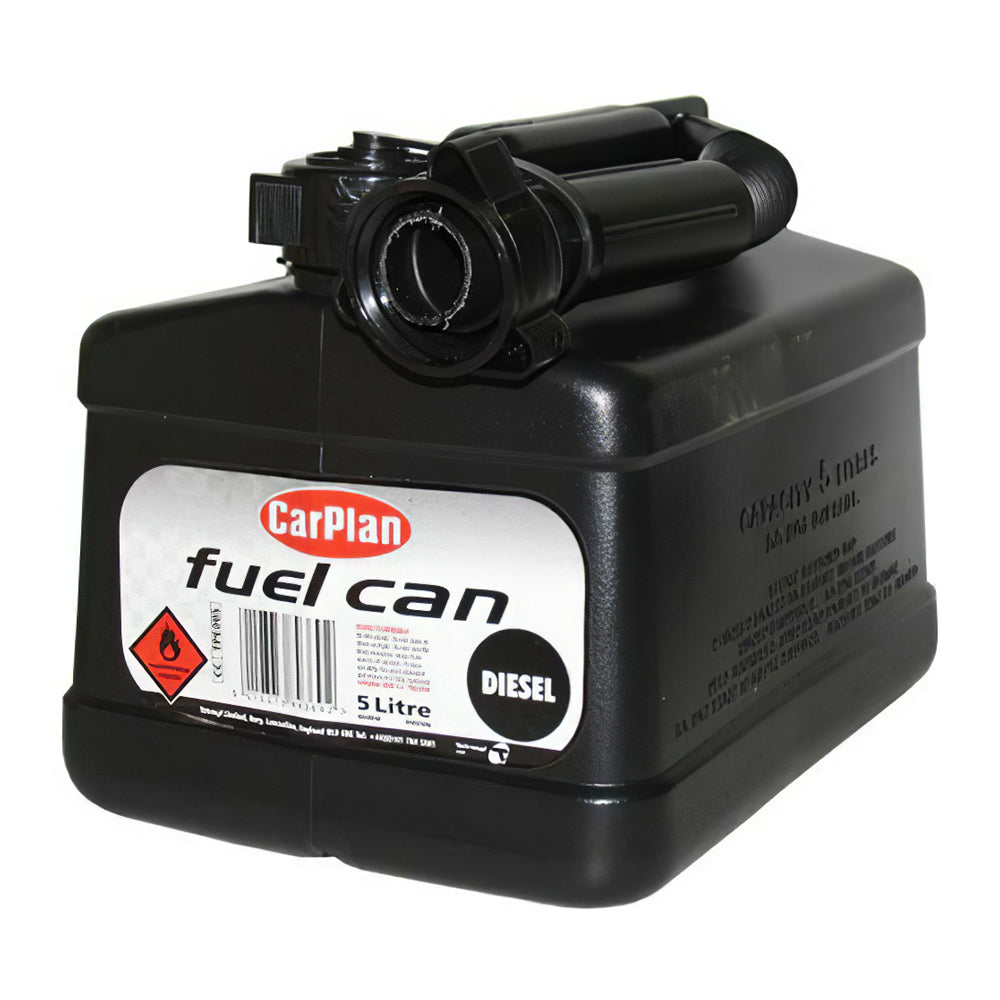 CarPlan 5L Black Diesel Fuel Can