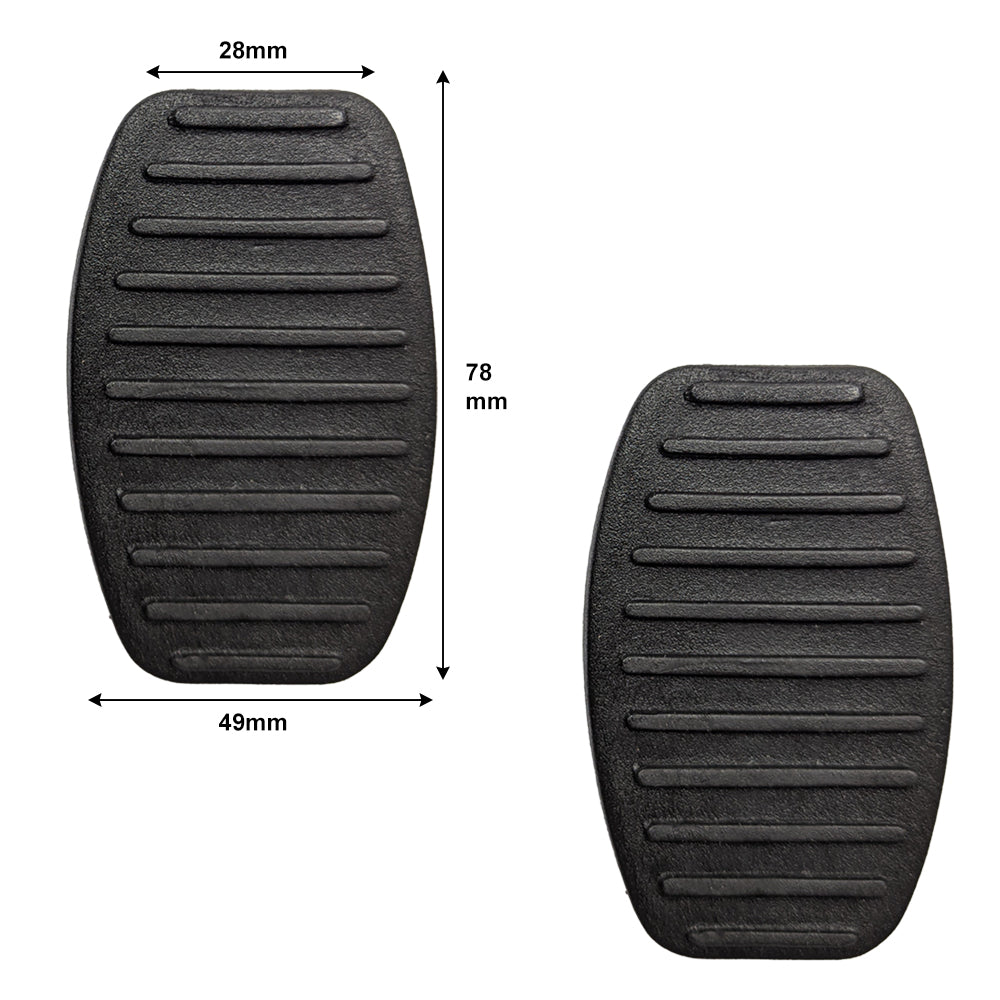 Pedal Rubbers Brake/Clutch For Fiat