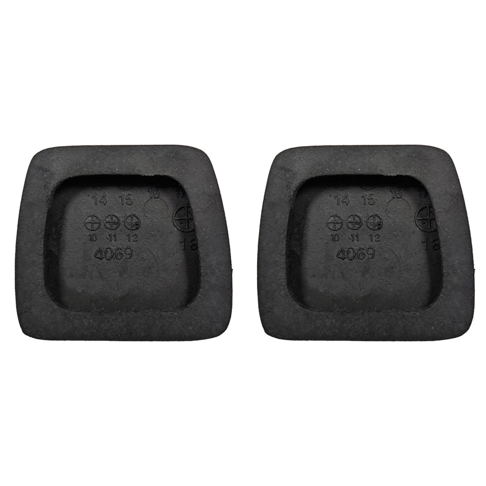 Pedal Rubbers Brake/Clutch For Peugeot 206