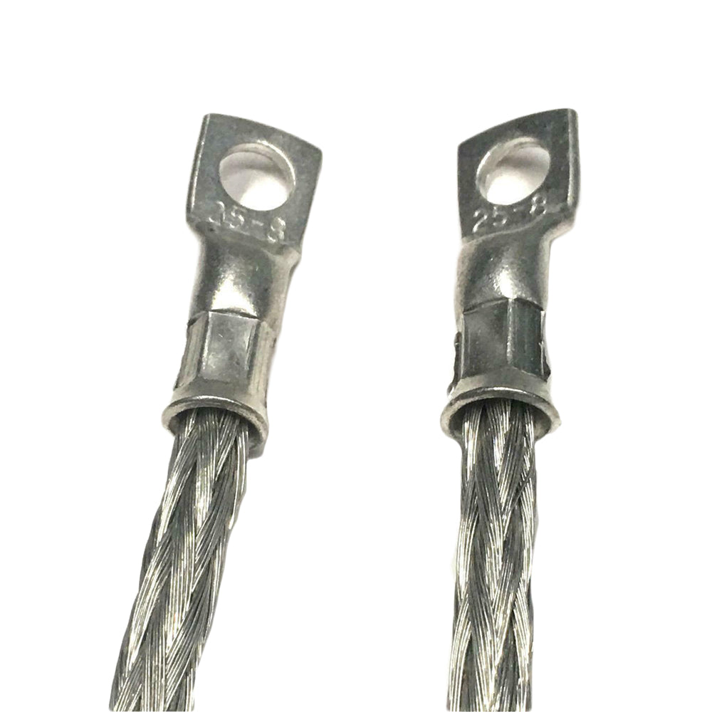Braided Battery Cable 18"