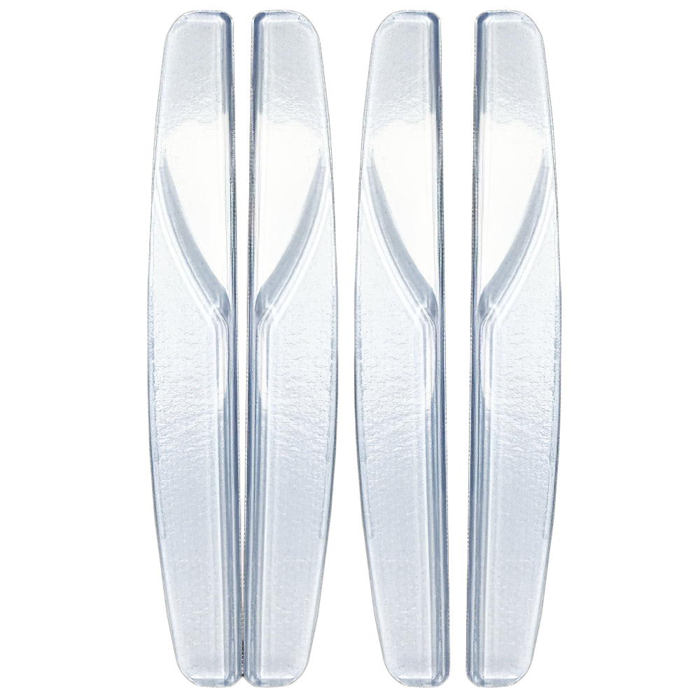Universal Slim Line Door Guard Clear x4