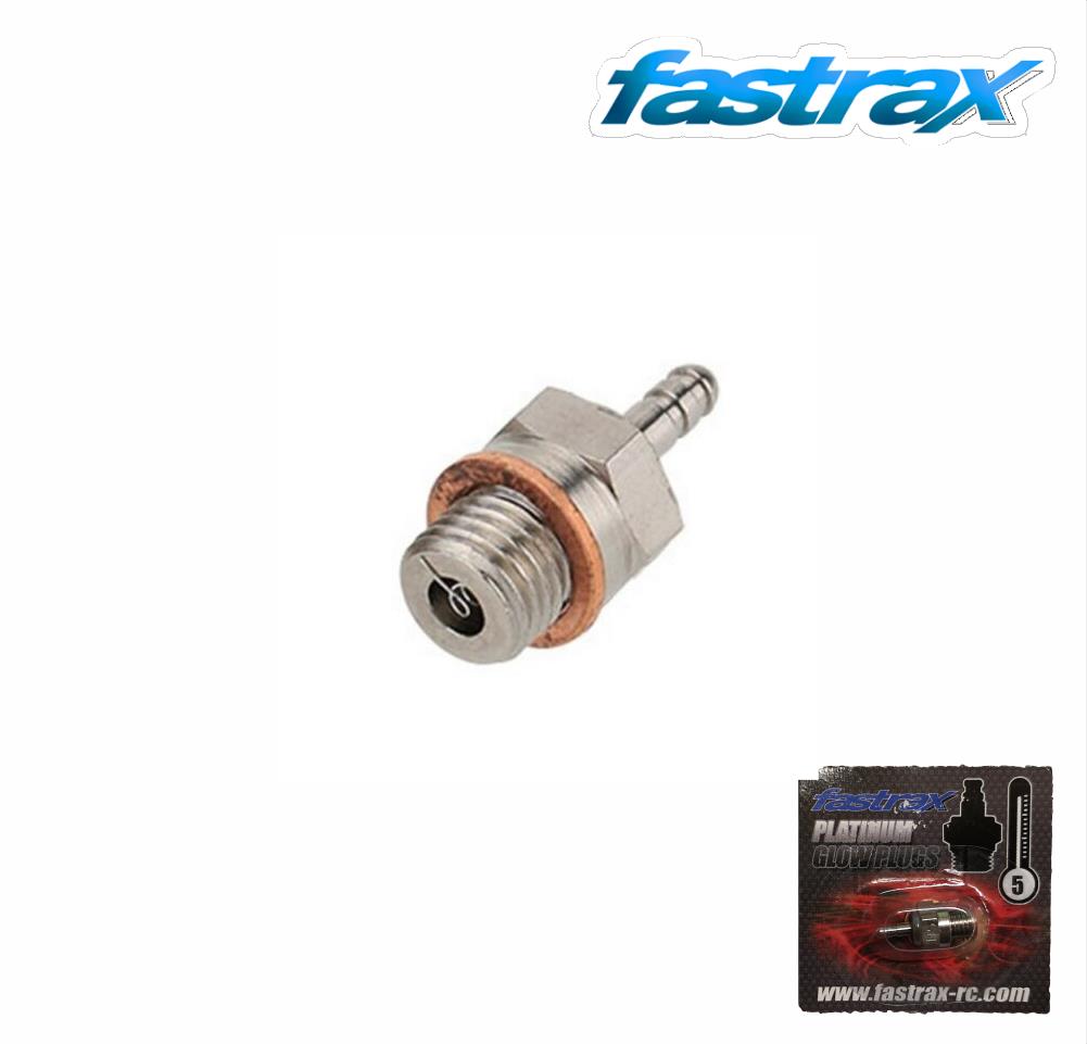 Fastrax Platinum Glow Plug No.5 Medium