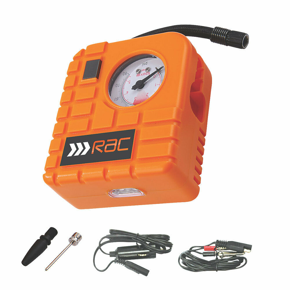 RAC Compact Tyre Inflator - 12V