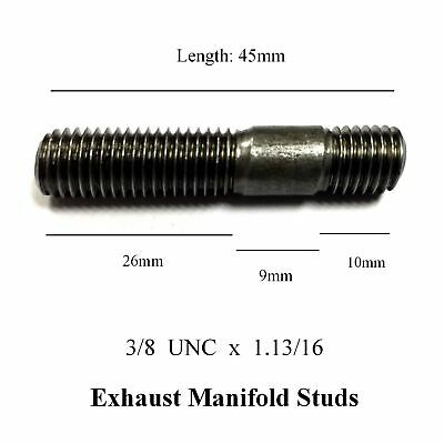 Stud 3/8 UNC x 1-13/16