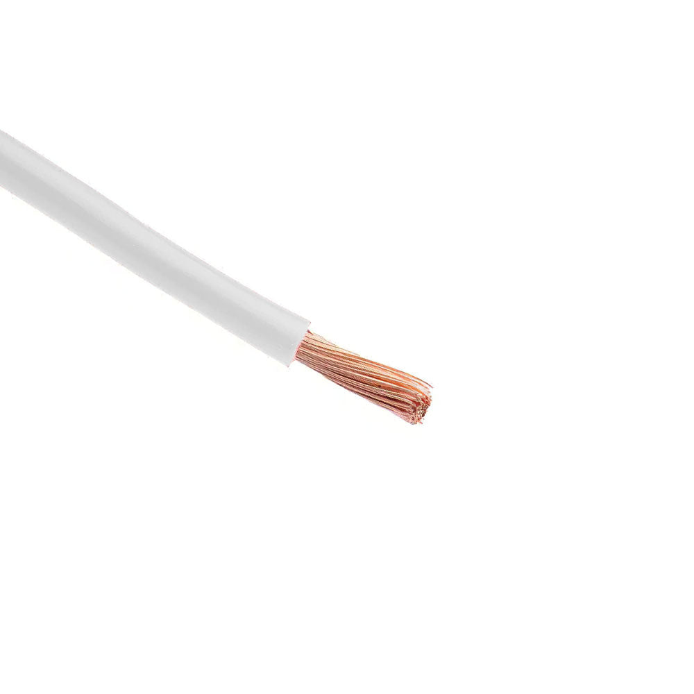 Single Core White Cable 17.5 Amp - Per Metre