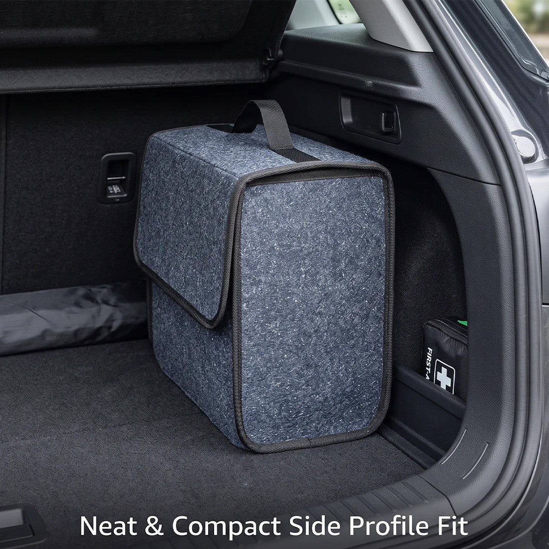 Felt car boot storage boxes, 4-pack - image 9