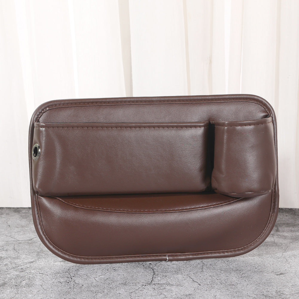Car seat gap filler organiser with cup holder - image 7