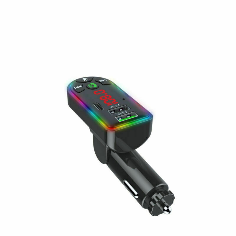 Car Bluetooth 5.0 MP3 Player FM Transmitter Radio 3.1A Fast Charger Adapter Lots