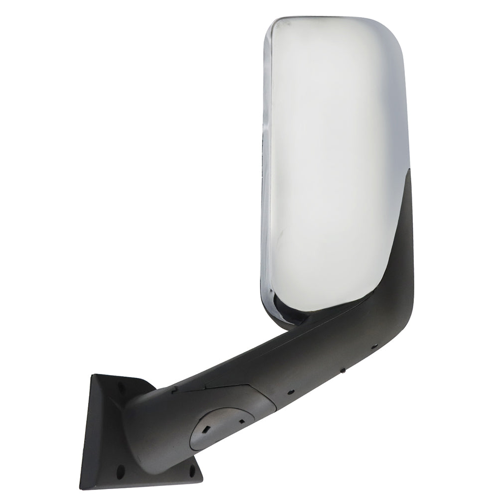 Chrome Heated Door Mirror For Freightliner Cascadia 2018-2023 Left Driver