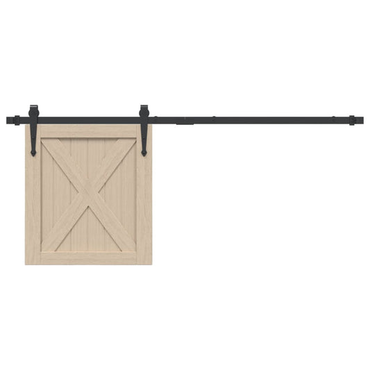 Mini Sliding Door Fitting Set for Cabinet Doors, Carbon Steel, 200