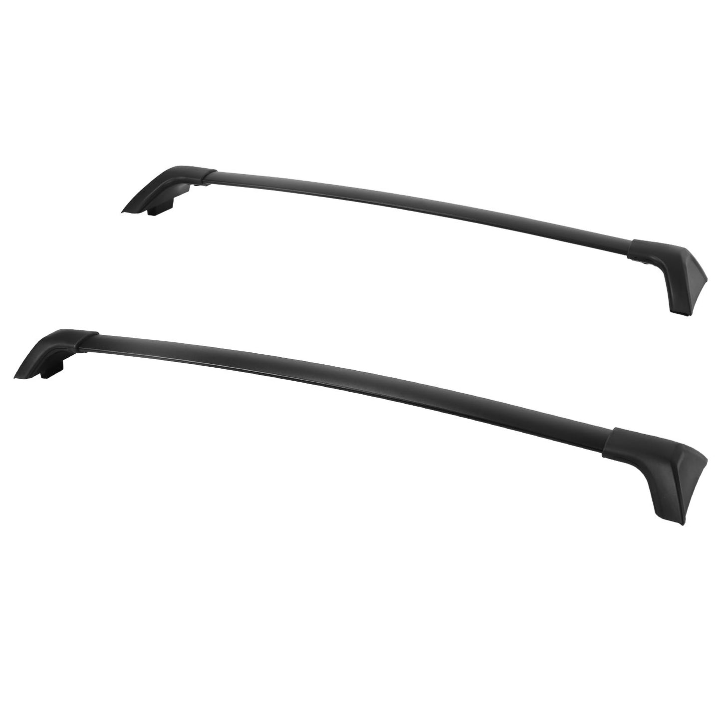 Car Roof Rack Cross Bars Aluminum Alloy Cargo Carrier Rooftop Crossbars Fit For RAV4 2019-2024 With Side Rails For Cargo Carrier Bag Kayak Bike Snowboard