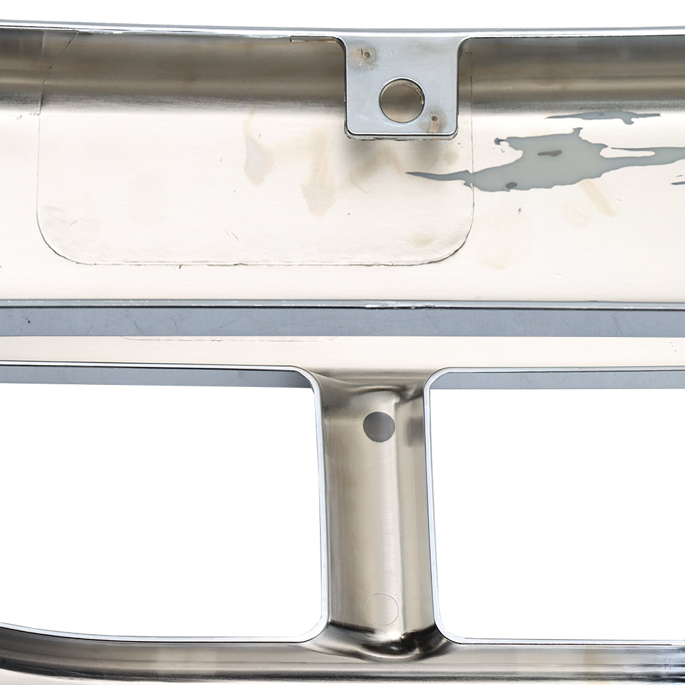 Chrome Front Center Bumper Cover Compatible With Freightliner Cascadia 2008-2017