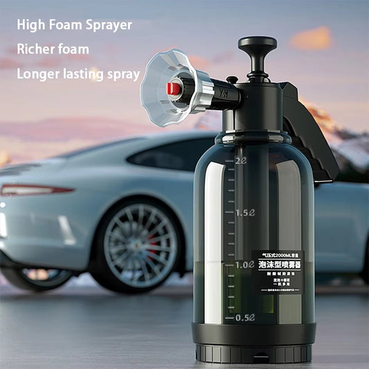 2L Hand-Pump Car Wash Foam Sprayer