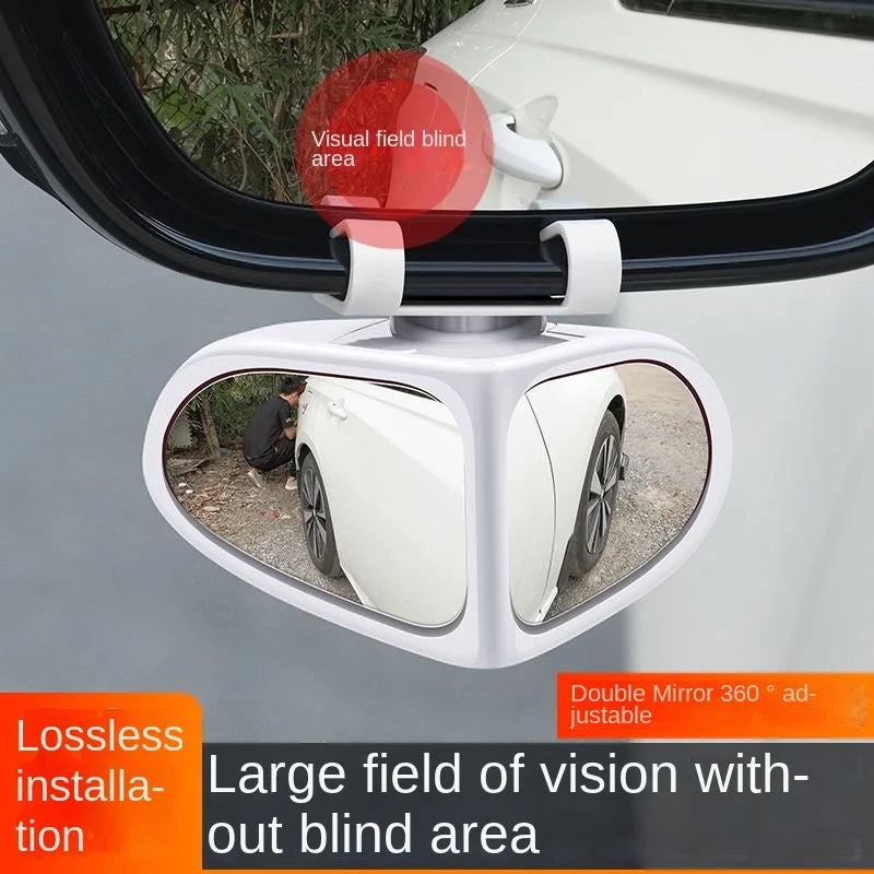 Adjustable Wide-Angle Reversing Wheel Mirror - image 7