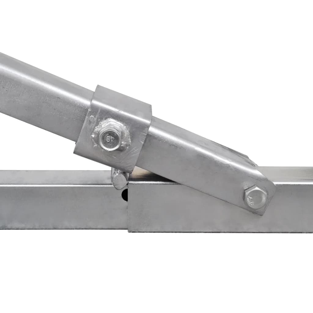 Centering aid for lower support of boat trailers with keel rollers