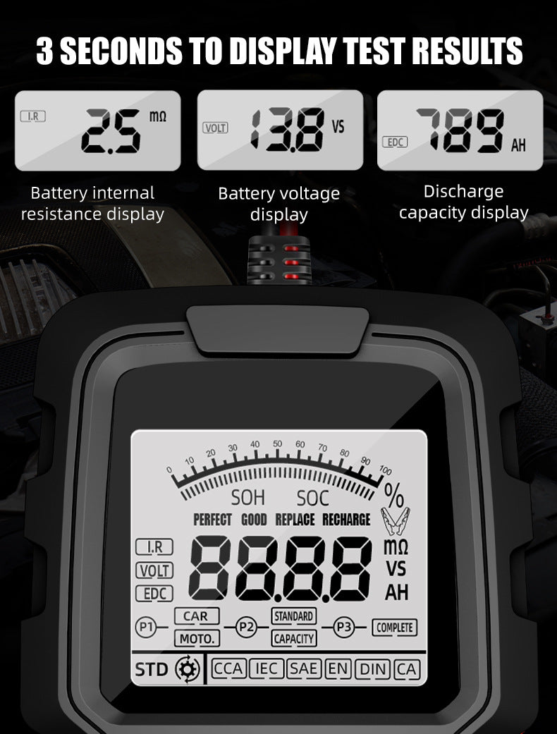 Intelligent Car Battery Internal Resistance Tester - image 2