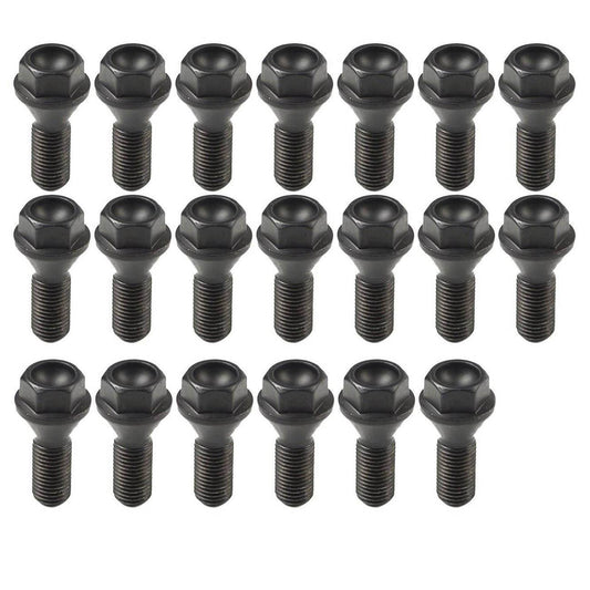 20PCS Wheel Lug Bolt Nuts 12 X 1.5mm For BMW E46 325 E90 E39 E60 E53 36136781150