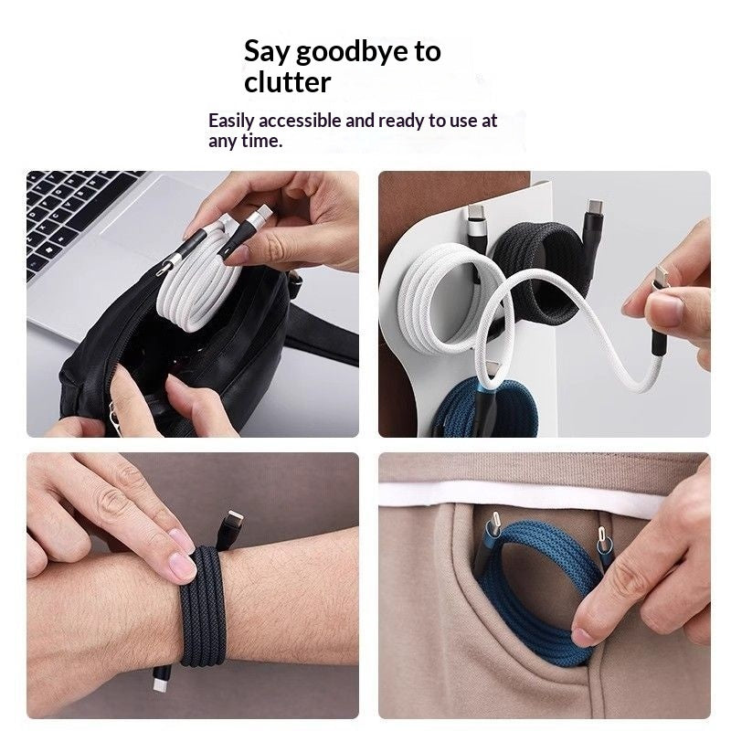 Magnetic Charging Cable Organiser Clips - image 3