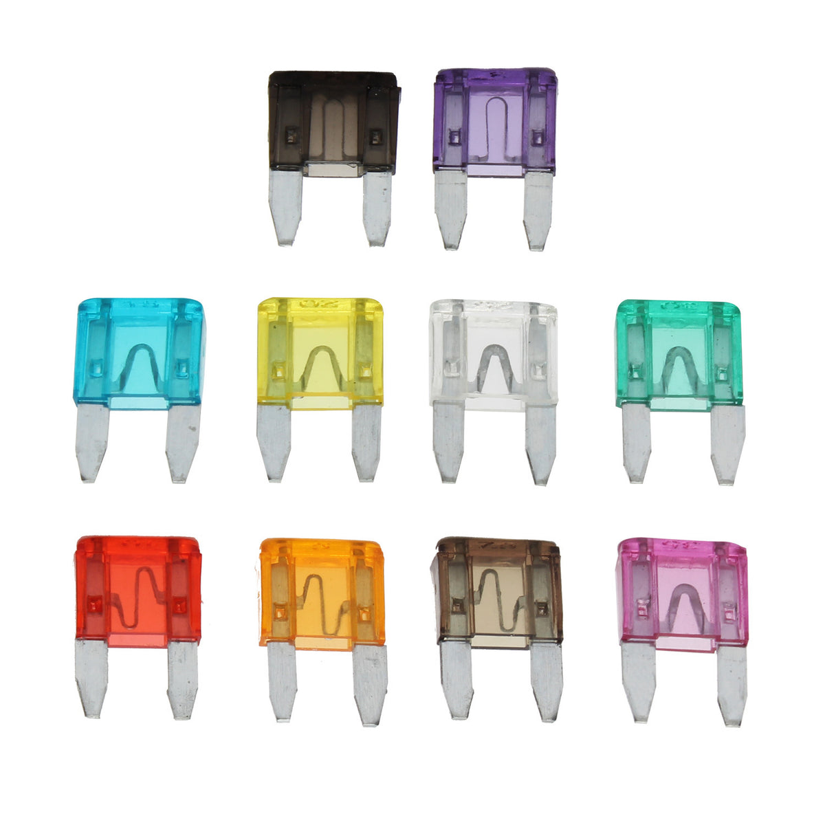 Car Blade Fuse Assortment – 120 Mini Fuses - image 3