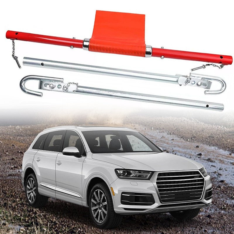 3-Tonne Steel Tow Pole with Damper Spring - image 2