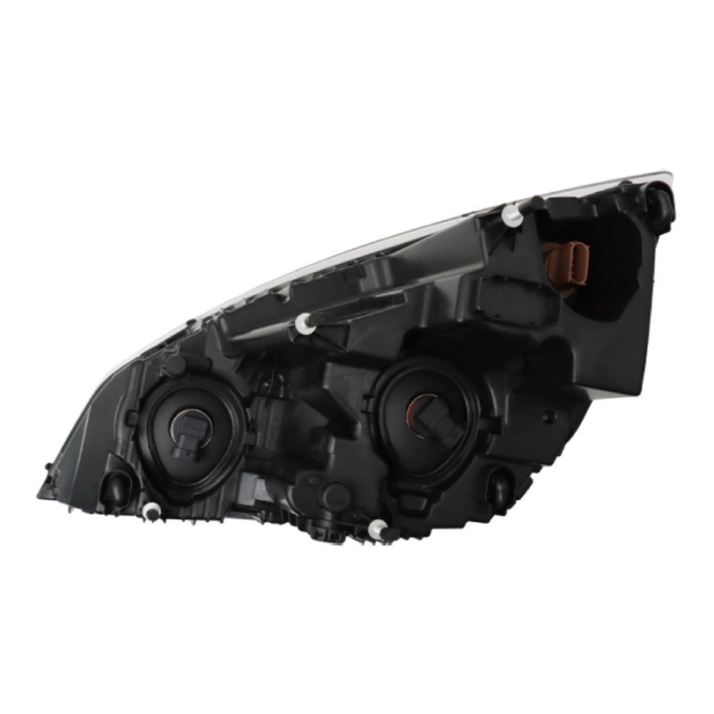 Black Housing Headlights Assembly Compatible With Freightliner Cascadia 2018- 1Pair