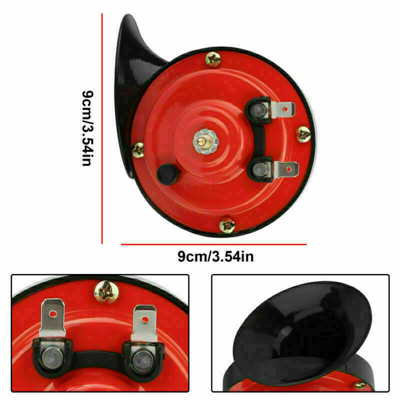 12V 300DB Super Loud Train Horn Waterproof For Motorcycle Car Truck SUV Boat