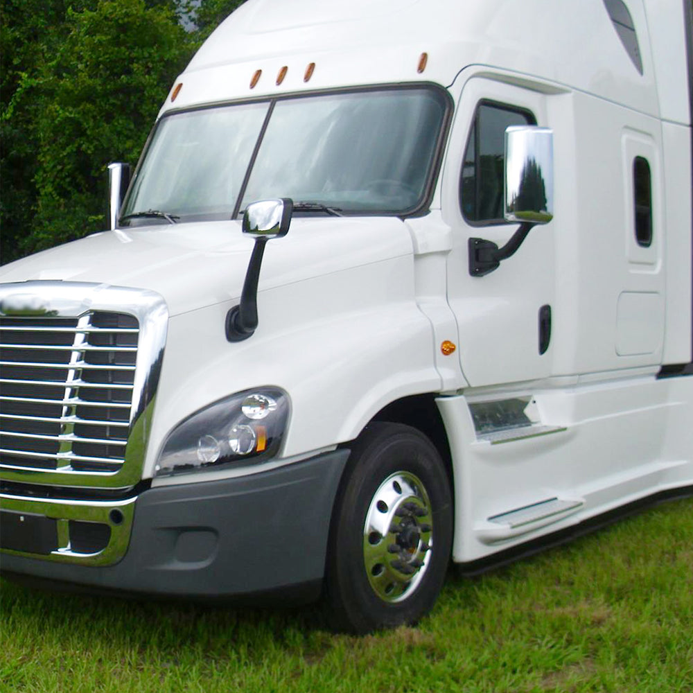 Freightliner Cascadia Bumper Left Side Reinforcement & Cover Without Fog Hole