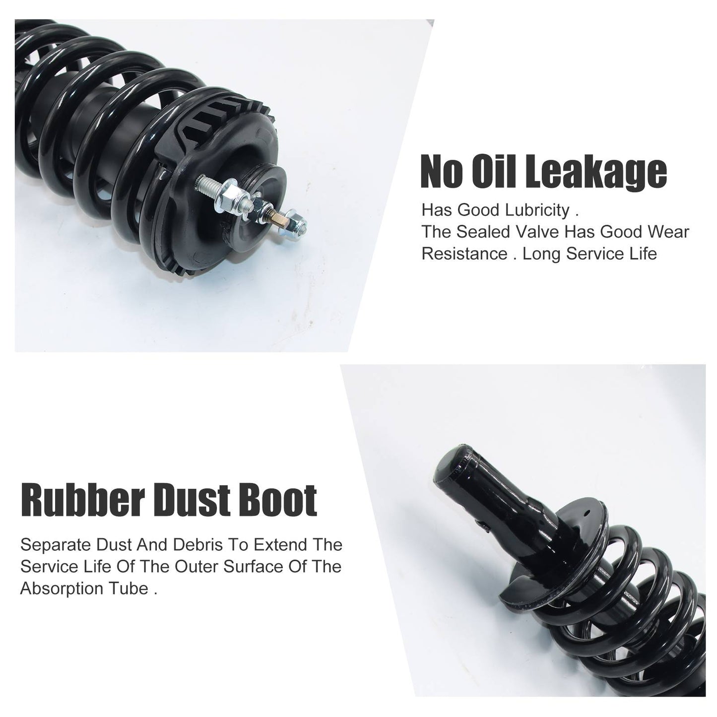 Front Complete Struts Shocks Coil Spring For Chevy Trailblazer GMC Envoy 171341