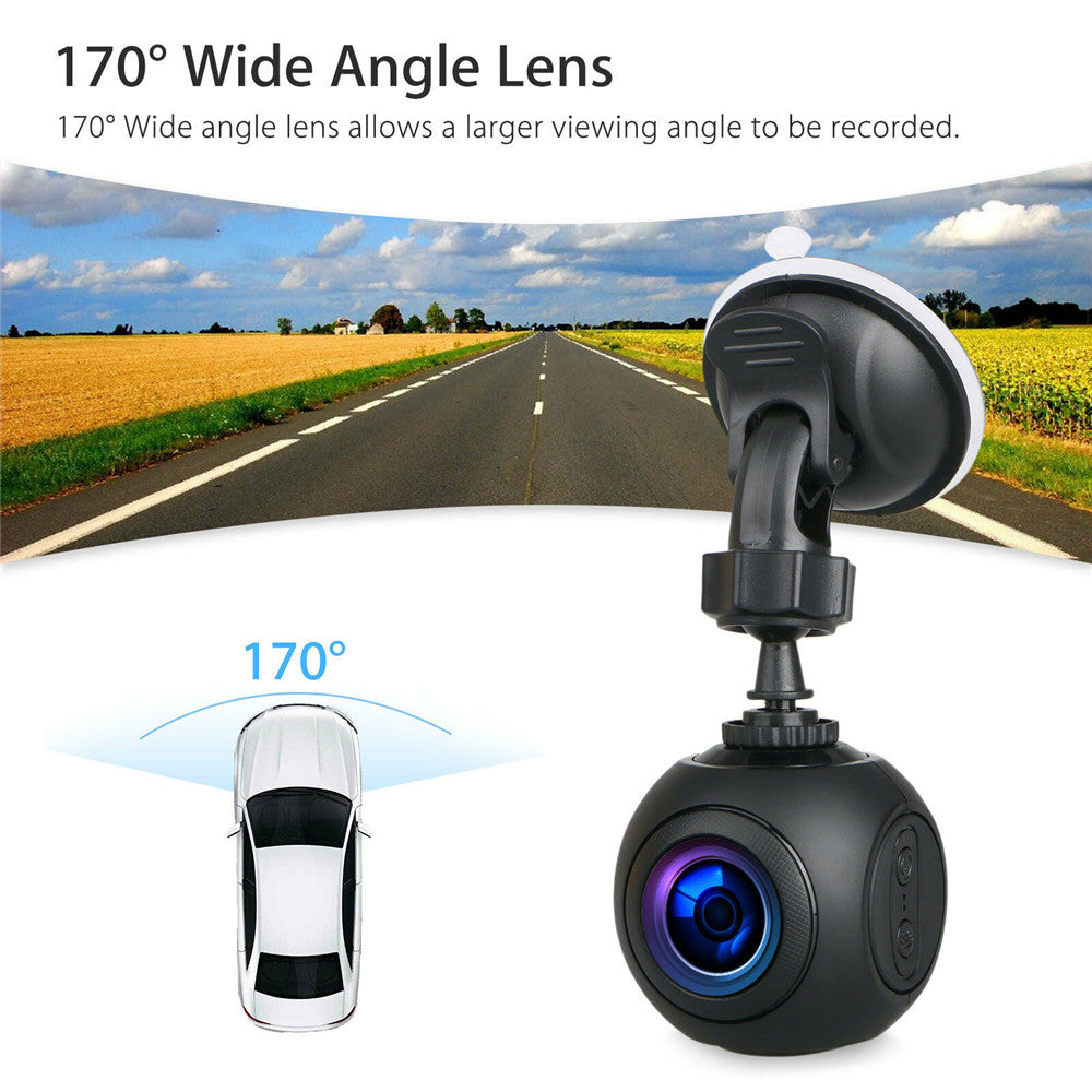 Mini Wifi Dash Cam Full HD 1080p with GPS and Night Vision - image 2