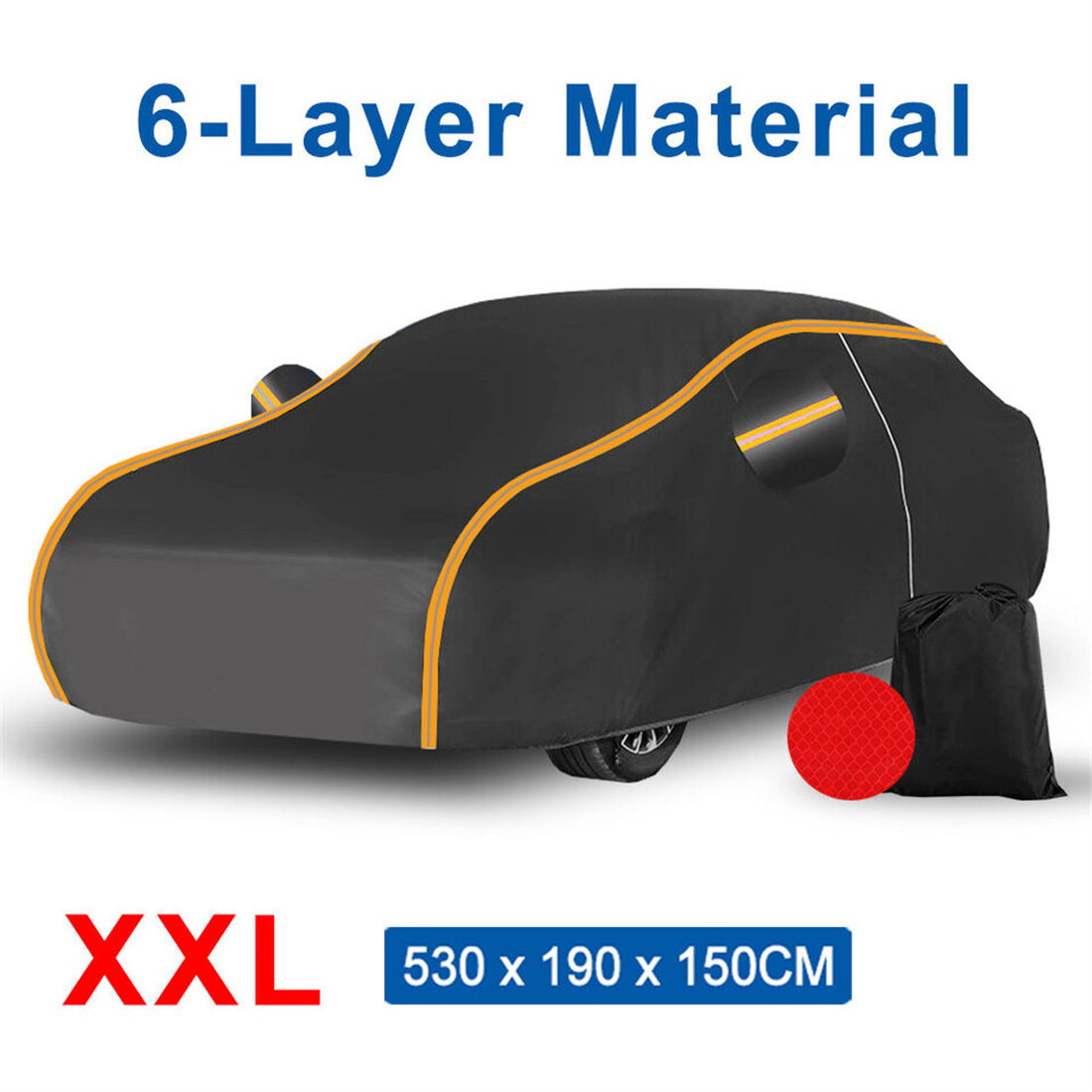 Waterproof 6-layer car cover - image 2